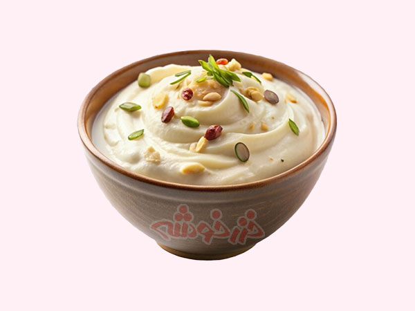 دستور پخت فرنی با هل و گلاب