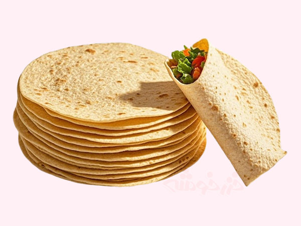 bread tortilla khazarkhooshe img w600h450 09 طرز تهیه نان ترتیلا با آرد ذرت, نان ترتیلا مکزیکی با آرد ذرت, دستور پخت نان ترتیلا با آرد ذرت, روش پخت نان ترتیلا با آرد ذرت