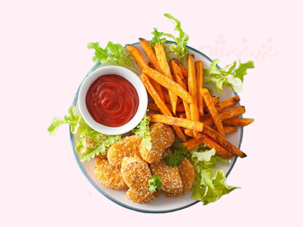 chicken vegetable nuggets khazarkhooshe img w600h450 05