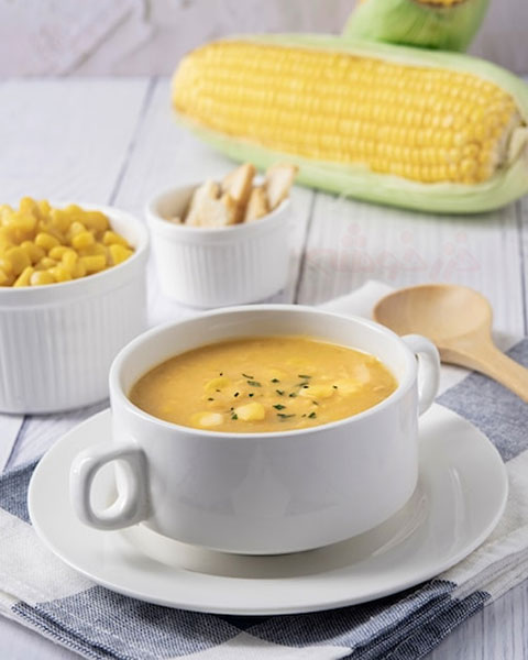 creamy soup corn flour khazarkhooshe img w480h600 03 طرز تهیه سوپ کرمی با آرد ذرت, سوپ کرمی با آرد ذرت, دستور پخت سوپ کرمی با آرد ذرت, روش پخت سوپ کرمی با آرد ذرت