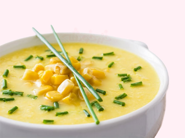 creamy soup corn flour khazarkhooshe img w600h450 12 طرز تهیه سوپ کرمی با آرد ذرت, سوپ کرمی با آرد ذرت, دستور پخت سوپ کرمی با آرد ذرت, روش پخت سوپ کرمی با آرد ذرت