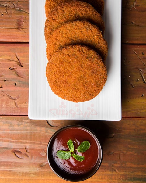 crispy cutlet kuku khazarkhooshe img w480h600 02 طرز تهیه کتلت و کوکو, کتلت و کوکو خانگی, دستور پخت کتلت و کوکو, روش پخت کتلت و کوکو