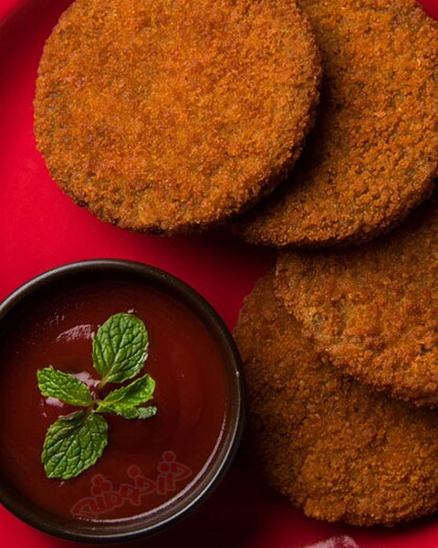 crispy cutlet kuku khazarkhooshe img w480h600 10 طرز تهیه کتلت و کوکو, کتلت و کوکو خانگی, دستور پخت کتلت و کوکو, روش پخت کتلت و کوکو