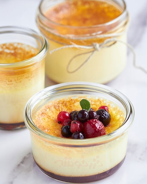 soft pudding khazarkhooshe img w480h600 01 طرز تهیه پودینگ لطیف, پودینگ لطیف با آرد ذرت, دستور پخت پودینگ لطیف با آرد ذرت, روش پخت پودینگ لطیف با آرد ذرت