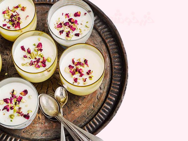 soft pudding khazarkhooshe img w600h450 07 طرز تهیه پودینگ لطیف, پودینگ لطیف با آرد ذرت, دستور پخت پودینگ لطیف با آرد ذرت, روش پخت پودینگ لطیف با آرد ذرت