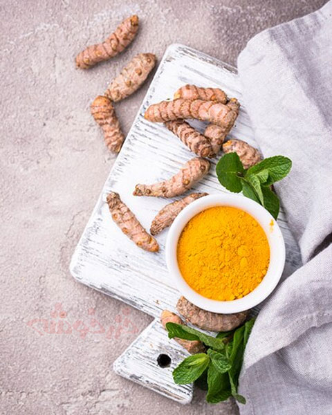 turmeric benefits khazarkhooshe img w480h600 09 خواص زردچوبه, کاربردهای پودر زردچوبه, کاربرد زردچوبه, زردچوبه در آشپزی ایرانی