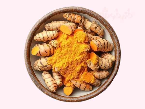 turmeric benefits khazarkhooshe img w600h450 02 خواص زردچوبه, کاربردهای پودر زردچوبه, کاربرد زردچوبه, زردچوبه در آشپزی ایرانی